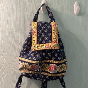 Vera Bradley Vintage Pattern Backpack